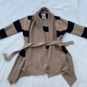 Brown & Black Striped Cardigan 🤎